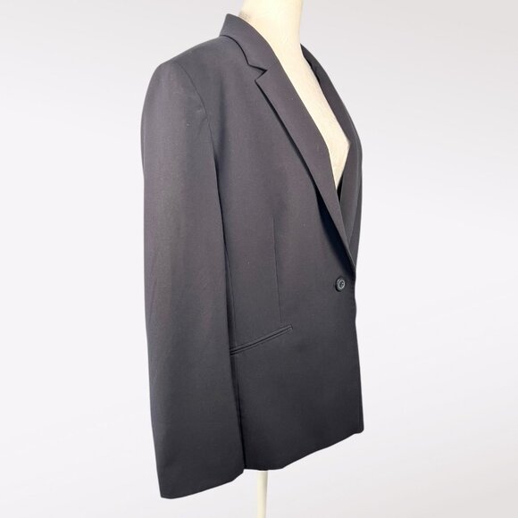 Tahari Arthur S. Levine Navy Blue Blazer Jacket Size 18 - Picture 6 of 11